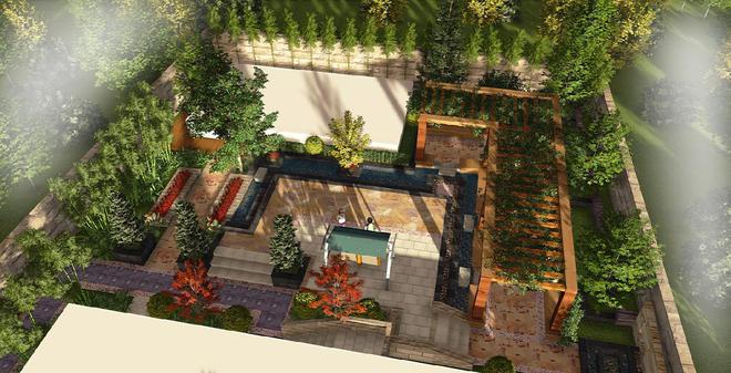 分享15個"庭院花園"實景圖,有院子的看看吧,每一個都超治愈|裝修_網易