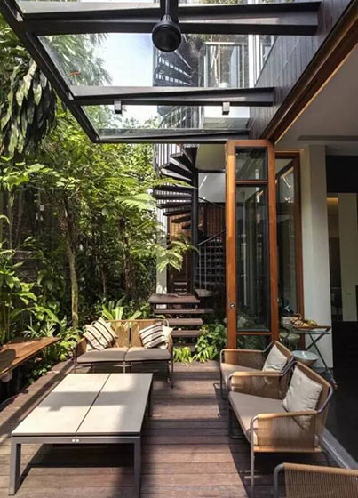 Backyard憂傷 10款復(fù)古庭院設(shè)計實景圖，喚醒時光深處的靜謐庭院